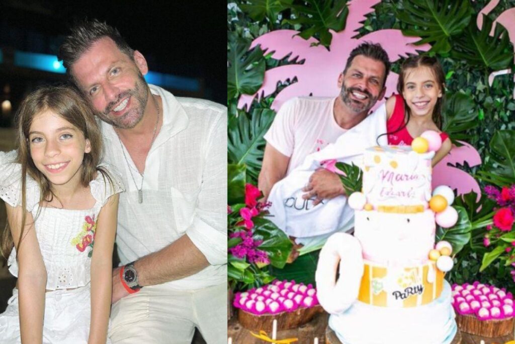 Henrique Castelli posta fotos do aniversário da filha