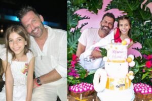 Henrique Castelli posta fotos do aniversário da filha