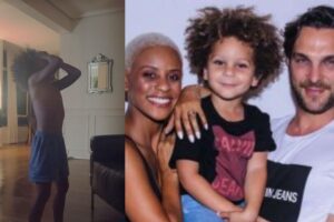 Filho de Aline Wirley se revolta com paredão do bbb23