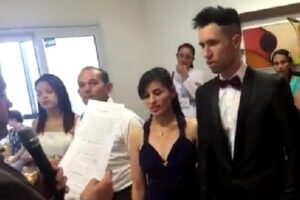 Casamento não pode ser realizado por conta de brincadeira da noiva na hora da cerimônia