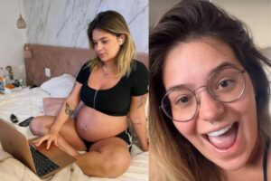 Viih Tube mostra a barriga