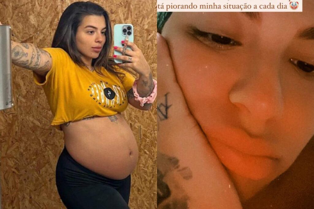 Petra desabafou sobre o final da gestação