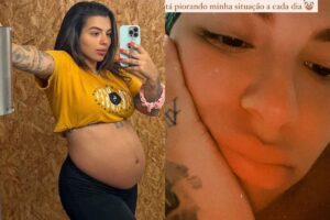 Petra desabafou sobre o final da gestação