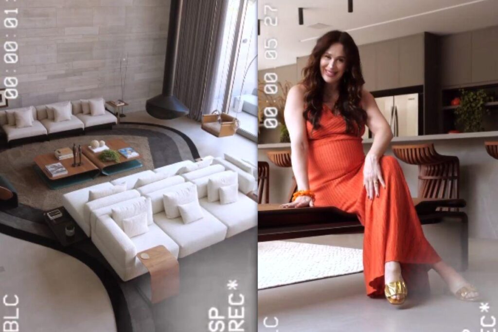 Claudia Raia mostra a quarto do filho recém-nascido Luca