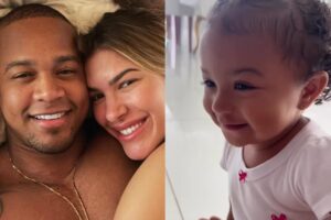 Lore Improta mostra fantasia de Carnaval da filha