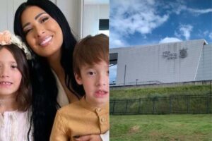 Simaria aparece colando adesivos no teto do filho de roupão e sem maquiagem: “Realidade”