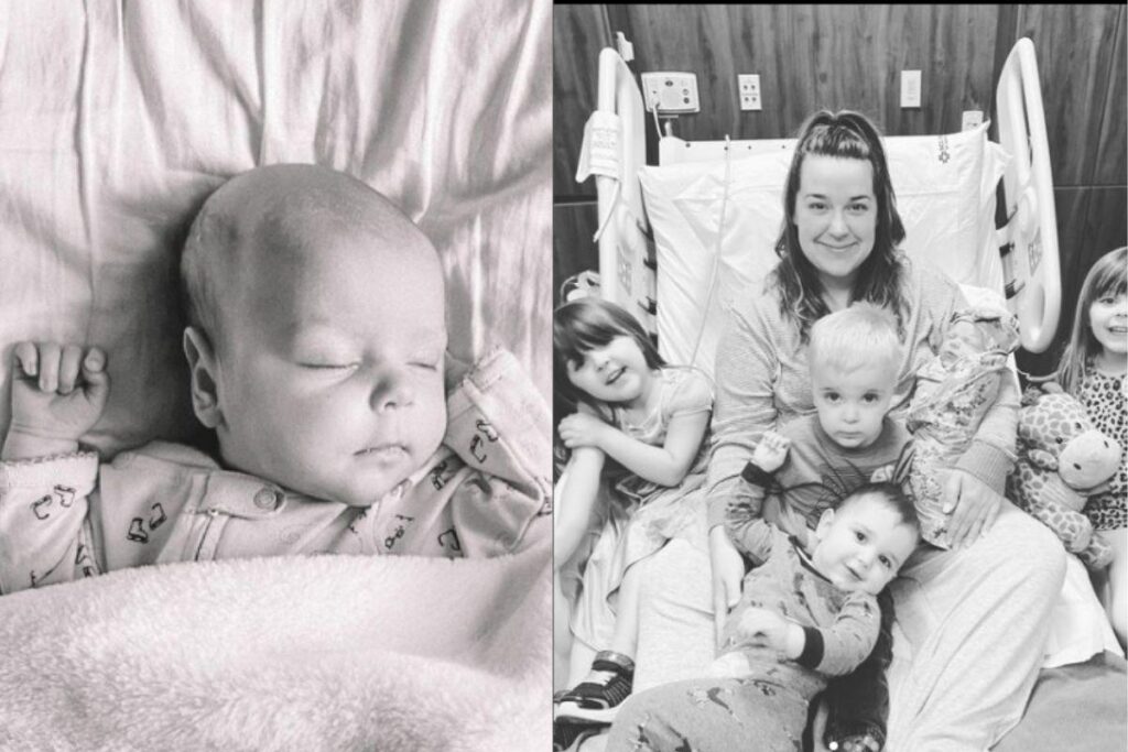 Mulher que tem cinco filhos engravida 12 dias após dar à luz e viraliza ao contar história