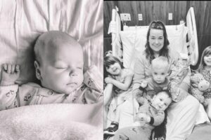 Mulher que tem cinco filhos engravida 12 dias após dar à luz e viraliza ao contar história