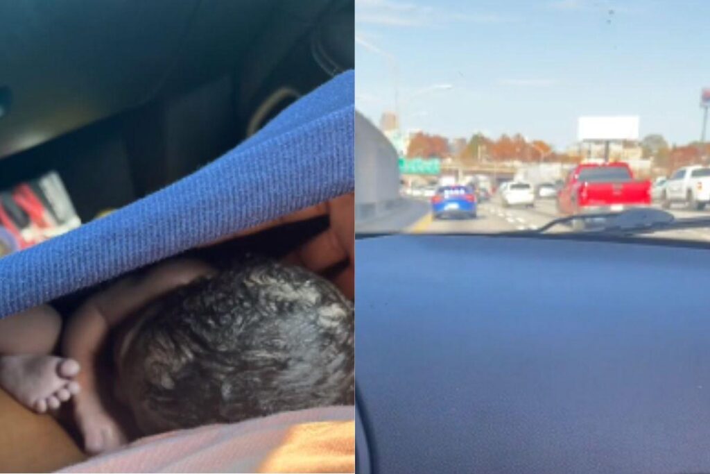 Mulher que deu à luz no carro já tinha dois filhos