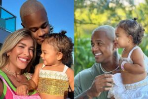 Lore Improta mostra dança da filha