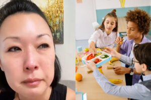 Mãe se emociona ao descobrir que o filho dividia a merenda com um colega da escola