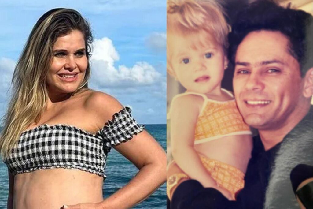 Andréa Mota é casada com Fernando Alves Carmo