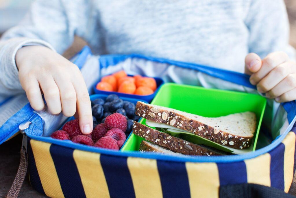 O lanche escolar deve apresentar variedade de sabores e cores!