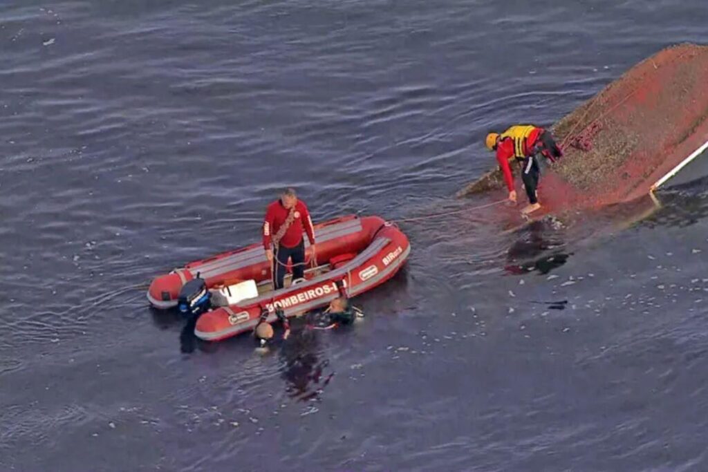 O acidente ocorreu na tarde do dia 5 de fevereiro