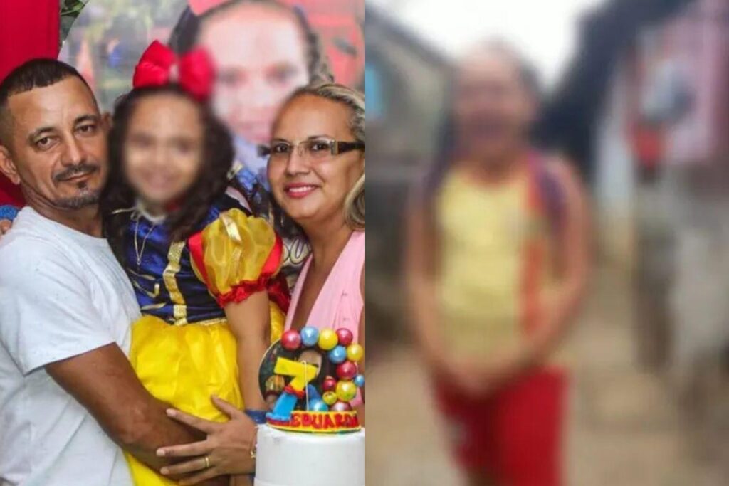 A menina está matriculada na Escola Monsenhor Francisco Ferreira de Morais