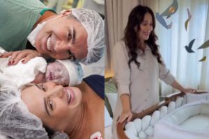 Claudia Raia se declara a Luca após saída da maternidade: “O amor por um filho é algo realmente divino”