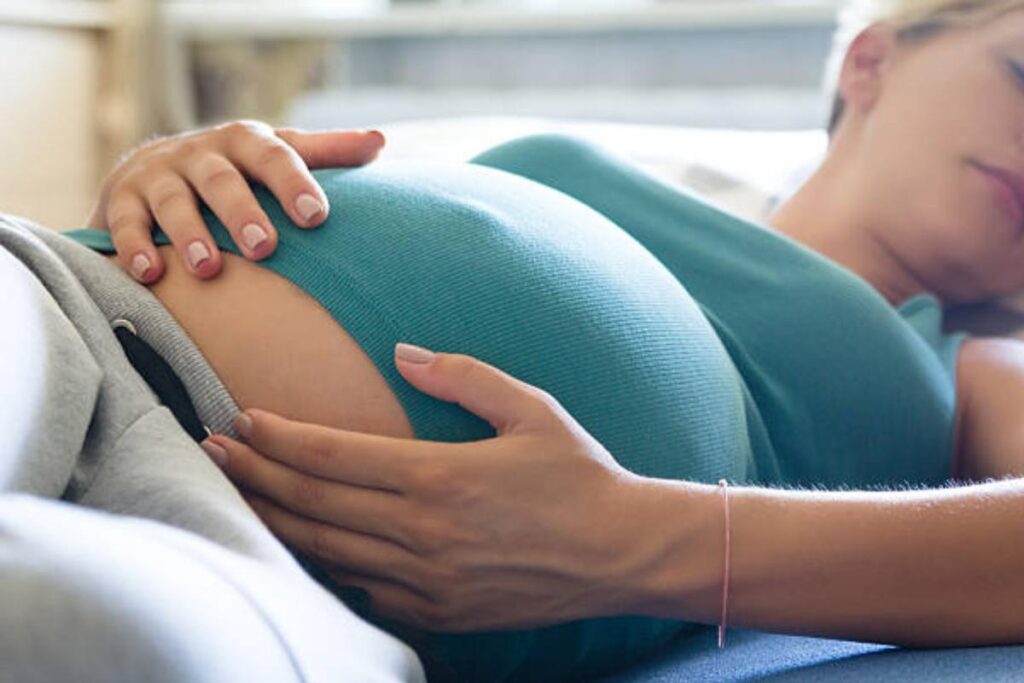 Na maternidade, a mãe revelou que ainda não sabia qual nome dar à filha