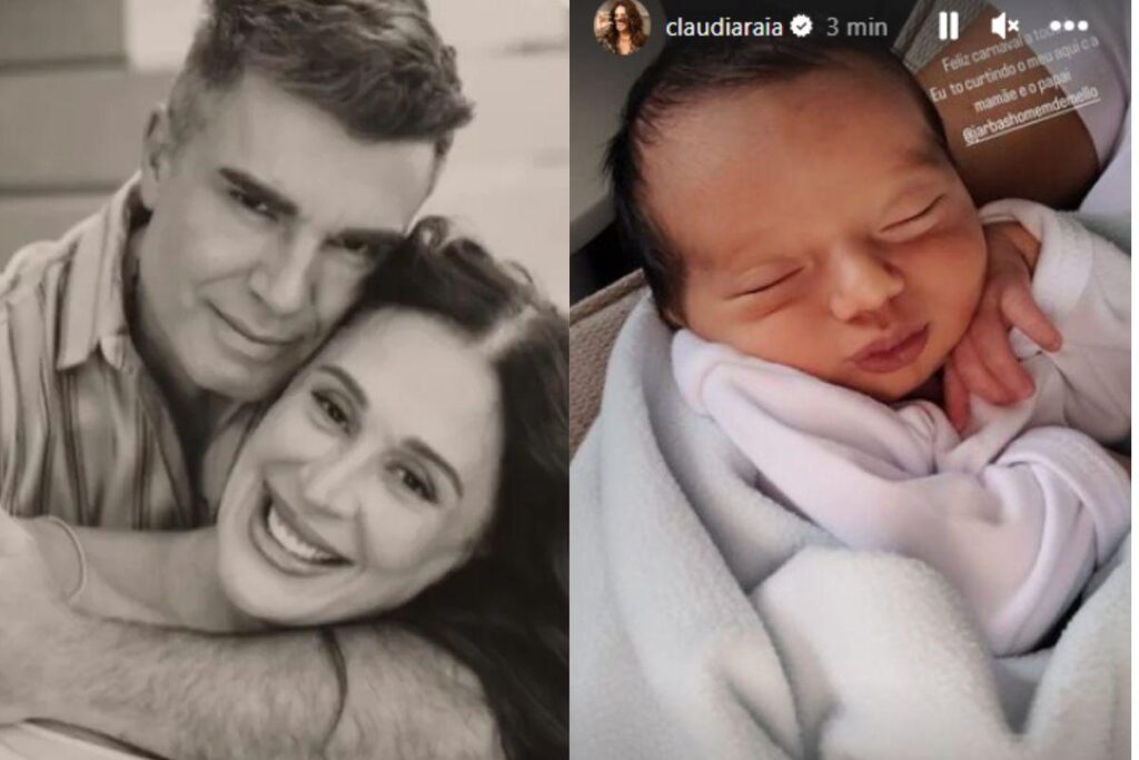 Claudia Rai posta novas fotos com o filho