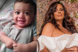 Viviane Araujo posta novas fotos de Joaquim