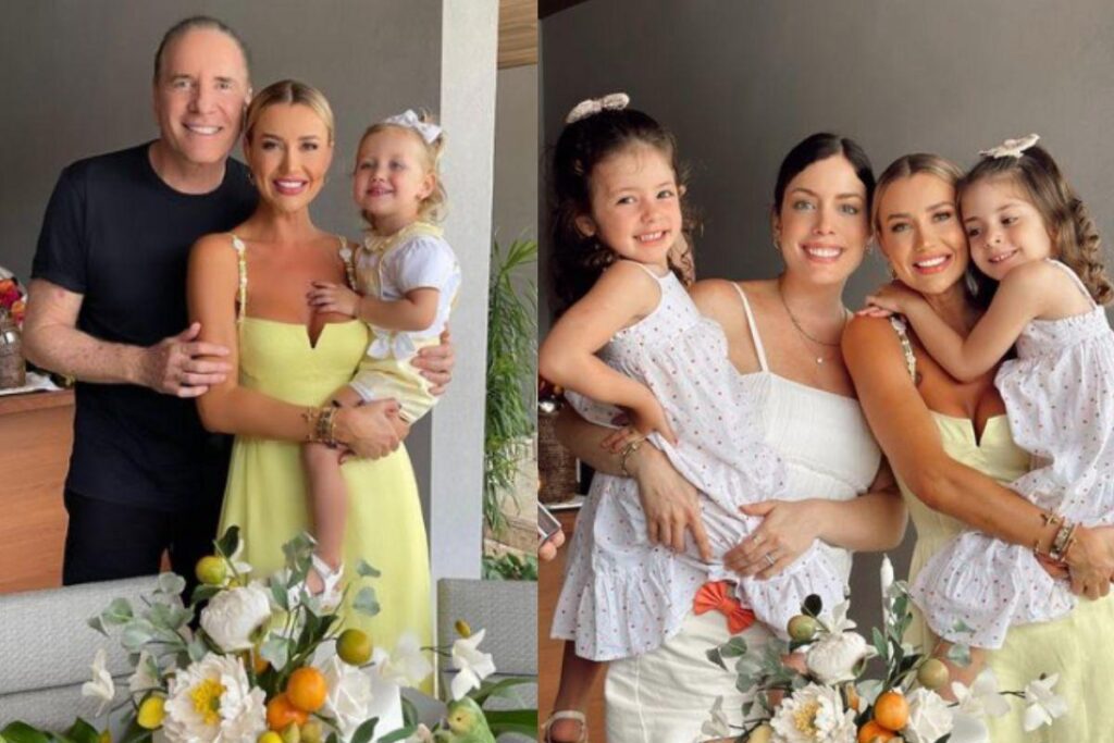 Ana Paula Siebert comemora aniversário em família