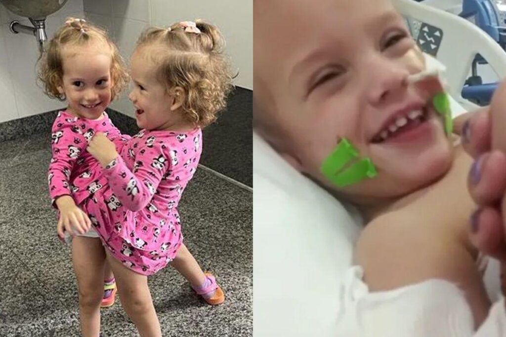 Momento da declaração registrado pela mãe