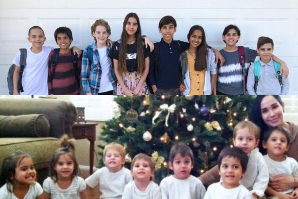 Mãe de sete crianças engravida de quíntuplos