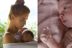 Cintia Dicker mostra filha Aurora dormindo em sua cama: “Pedaço de gente”