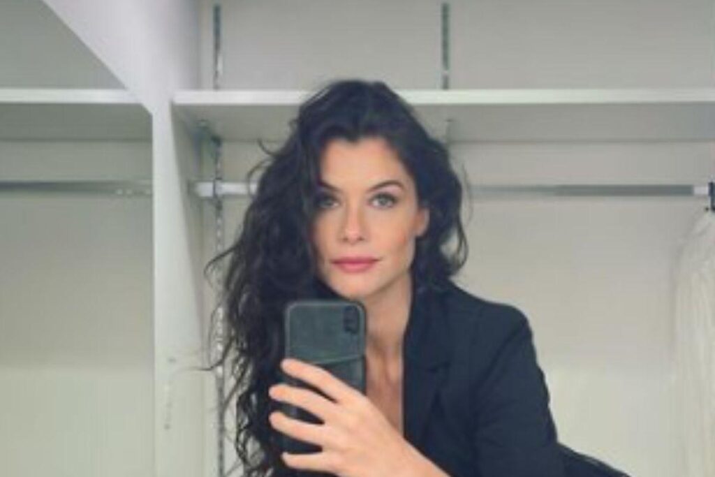 Alinne Moraes e o roteirista e diretor Mauro Lima