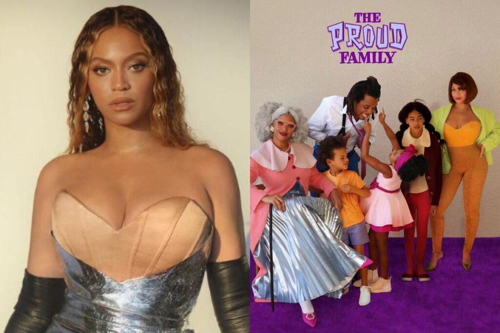 Beyoncé é mãe de Blue Ivy (7) e dos gêmeos Rumi e Sir (2)