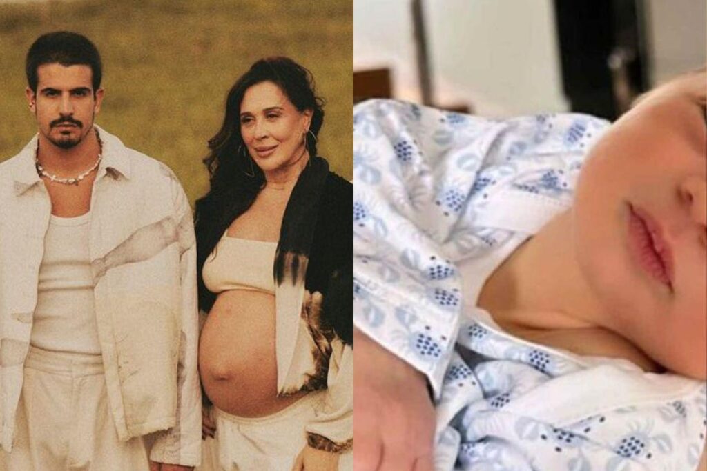 Registro feito pelo irmão de Luca, Enzo Celulari