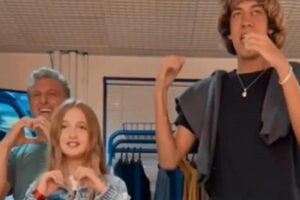Luciano Hulk dança com a filha e Xurrasco: “Mandei bem dessa vez?”