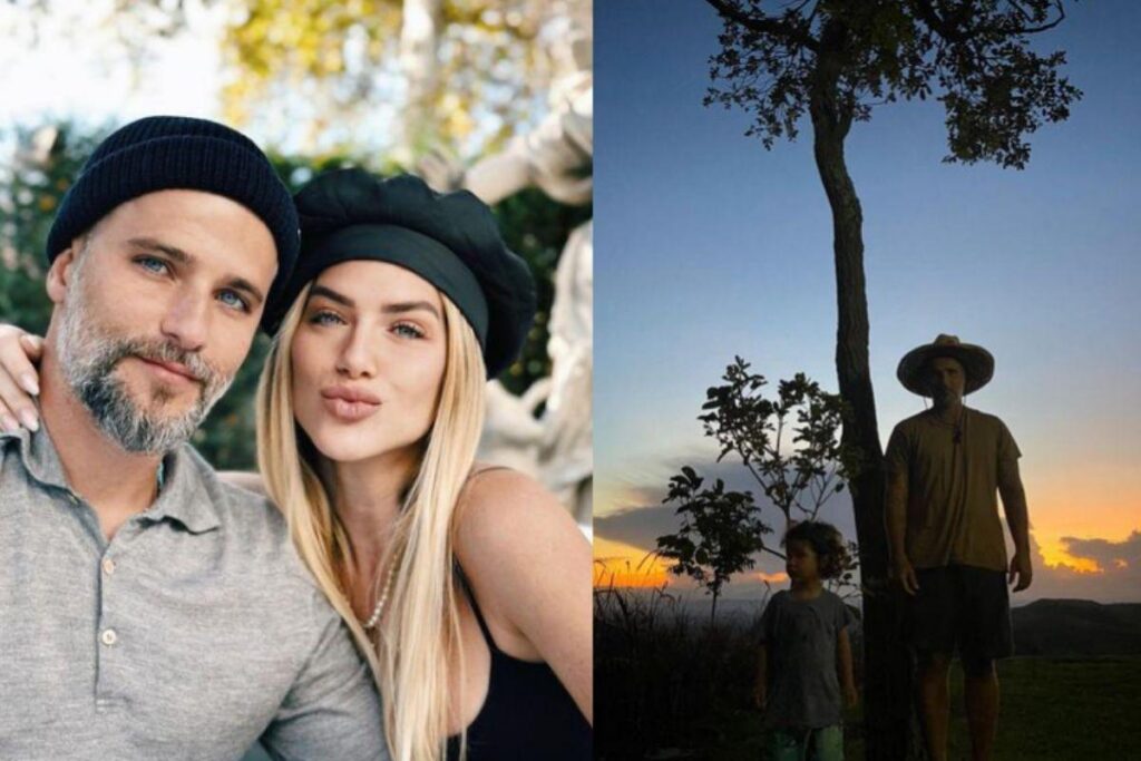 Bruno Gagliasso mostra momento em família