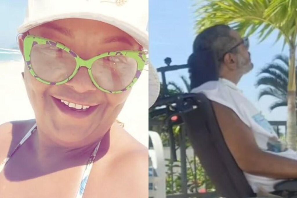 Babi em novos registros ao lado do marido, Arlindo Cruz