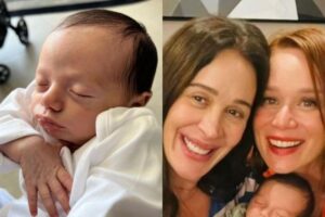 Claudia Rai mostra momento especial com filho