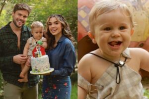 Paula Amorim mostra festa de mesversário