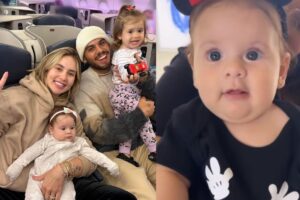 Virginia mostra detalhes do quarto das filhas