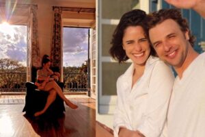 Fernanda Vasconsellos mostra viagem em família