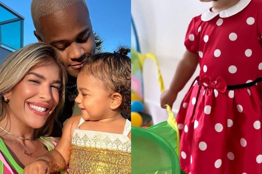 Liz vestida de Minnie