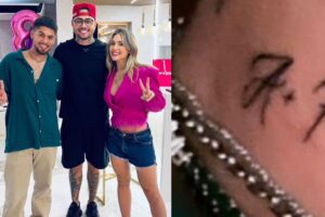 Tatuagem de Zé Felipe para as filhas