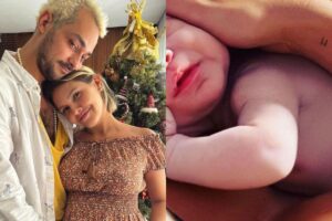 Eles compartilharam imagens da celebração