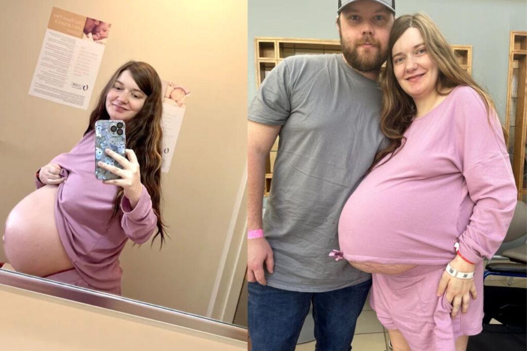 Mãe de 7 filhos dá à luz quadrigêmeas idênticas