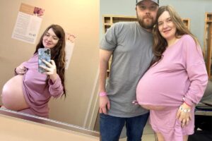 Mãe de 7 filhos dá à luz quadrigêmeas idênticas