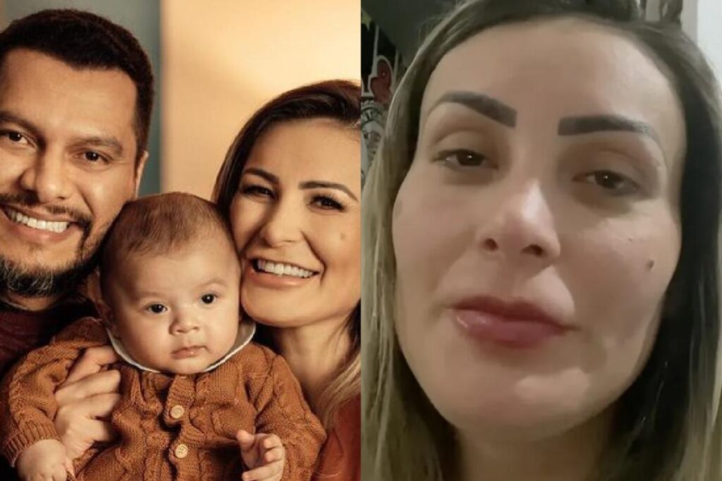 Andressa Urach falou sobre processo de guarda do filho