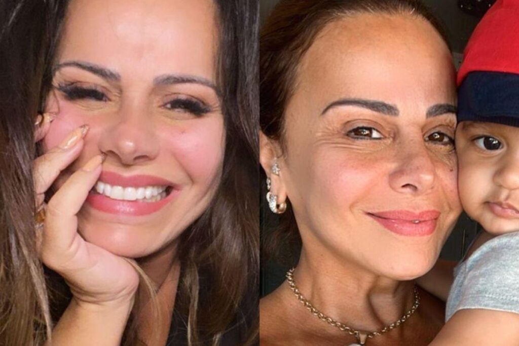 Viviane Araujo e Guilherme Militão comemoram os 6 meses de Joaquim