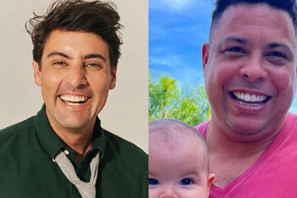 Bruno de Luca postou fotos do parto da filha