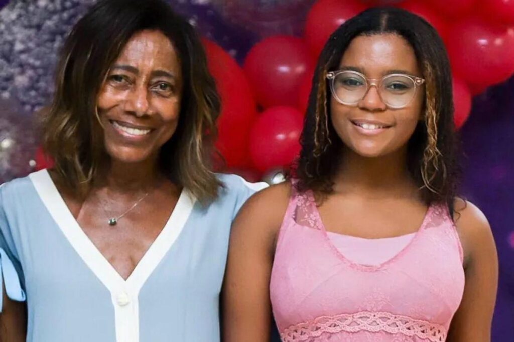 Glória Maria e filha