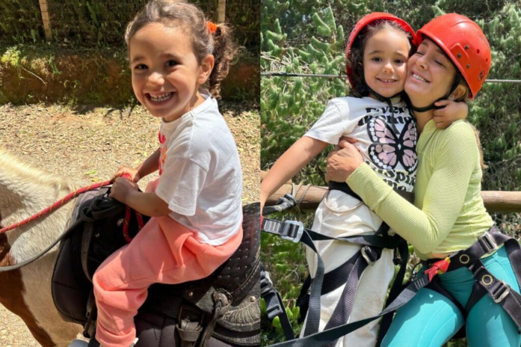 Ticiane Pinheiro fala sobre amizade da filha com a família Justus