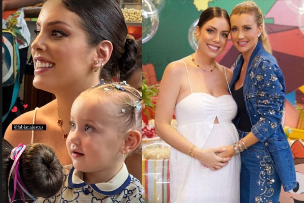 Fabiana Justus rebate seguidor que insistiu para ela revelar o nome do filho: “Deixa ser no meu tempo!”