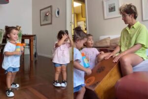 Lan Lanh mostra momento divertido com as filhas