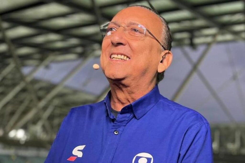 O narrador esportivo tem 4 filhos e 7 netos